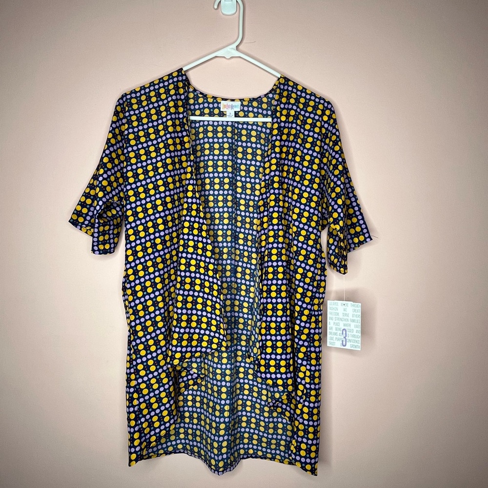 2 NWT LuLaRoe Biankas - Colorful Geometric Cardigan